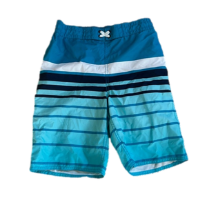 🌿old navy XL 14-16 swimsuit, navy, aqua and white🌿